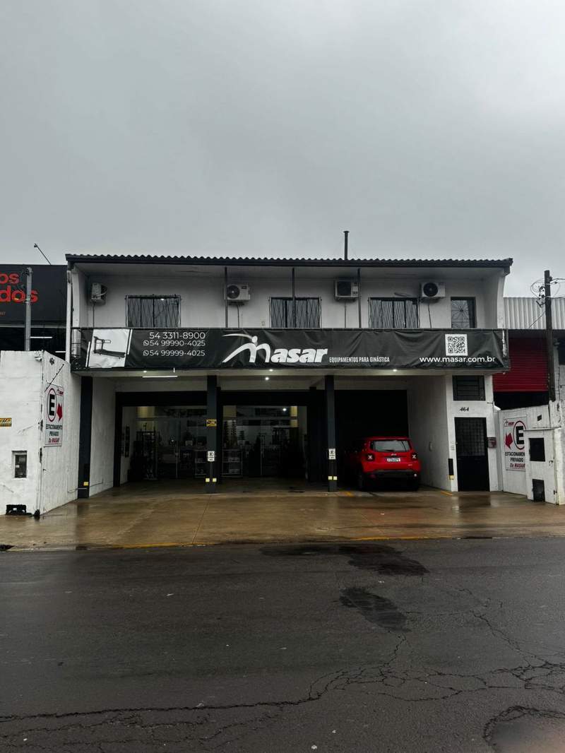 Fachada da loja física Masar Equipamentos em Passo Fundo